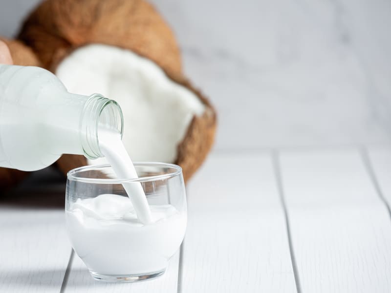 olahan kelapa segar