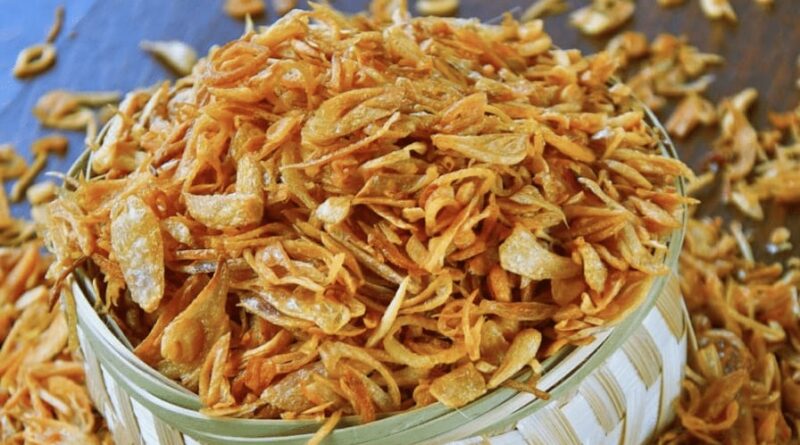 bawang goreng renyah tanpa tepung