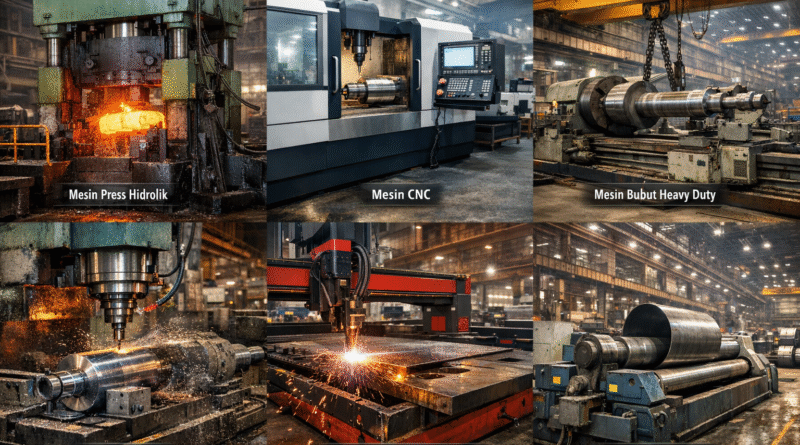 peralatan produksi metal berat