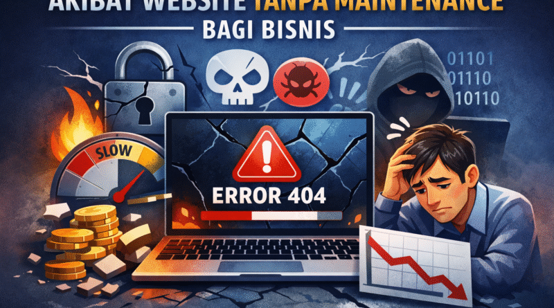 akibat website tanpa maintenance