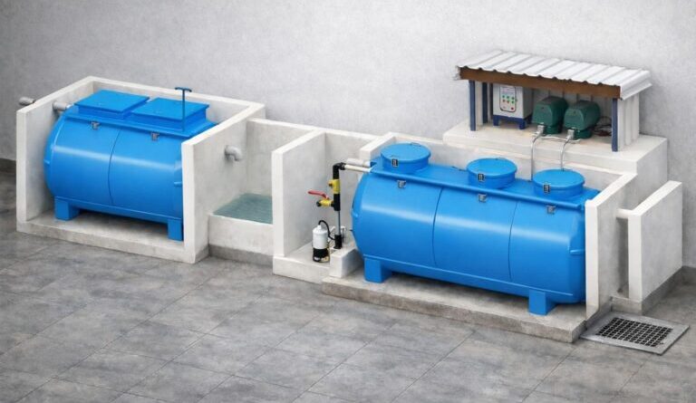 instalasi saluran limbah