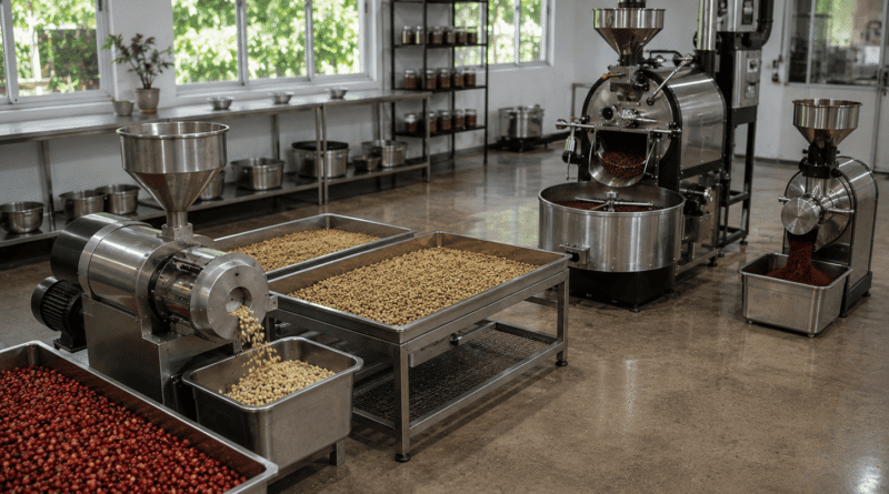 produksi kopi dari awal