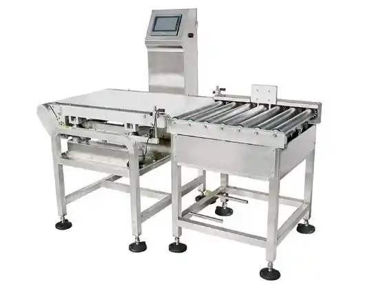 Standar akurasi check weigher pada mesin conveyor industri