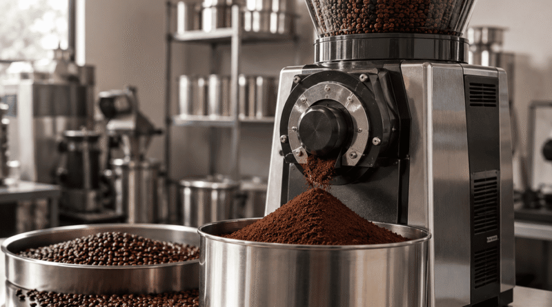 proses penggilingan biji kopi