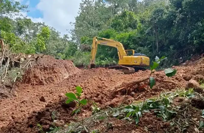 Cara pengangkutan topsoil lahan tambang