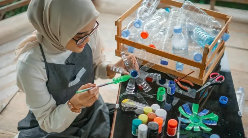 cara mengolah plastik bekas pakai